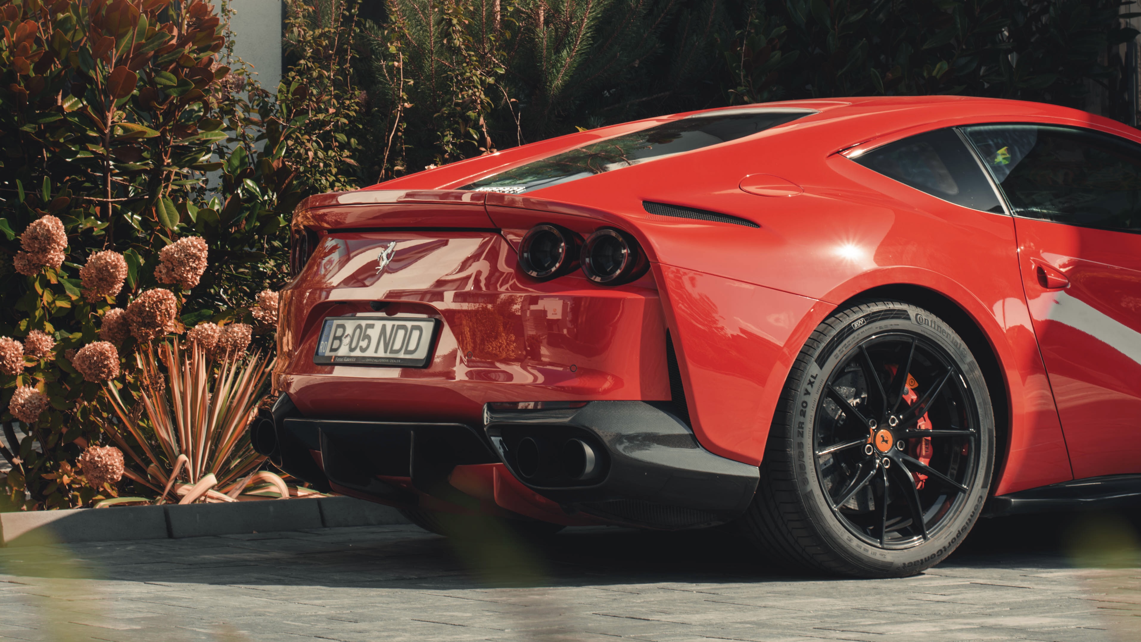 Red Ferrari